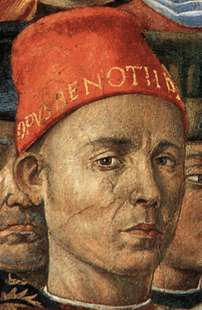 Portrait of Benozzo Gozzoli, Italian artist (1421–1497)
