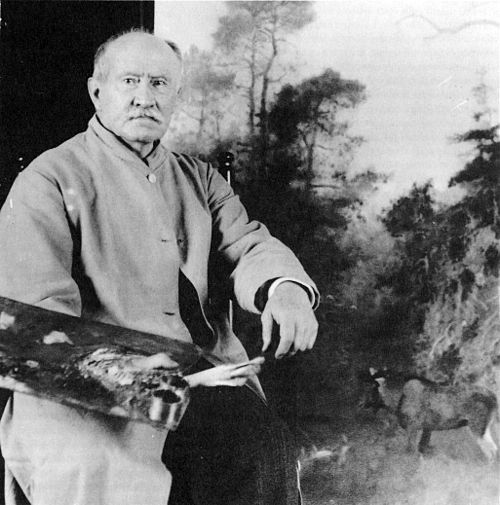 Portrait of Bruno Liljefors, Swedish artist (1860–1939)