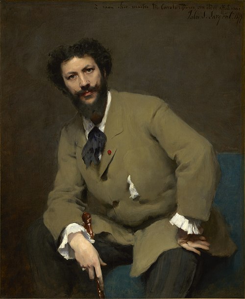 Portrait of Carolus-Duran, French artist (1837–1917)