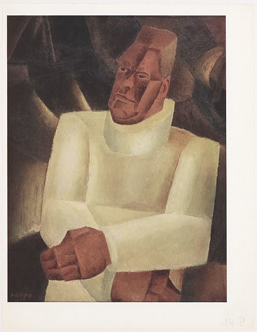 Portrait of Constant Permeke, Belgian artist (1886–1952)