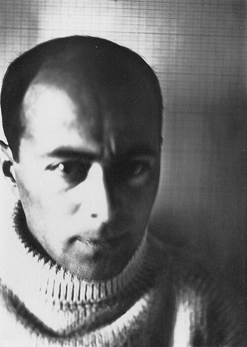 Portrait of El Lissitzky, Russian artist (1890–1941)