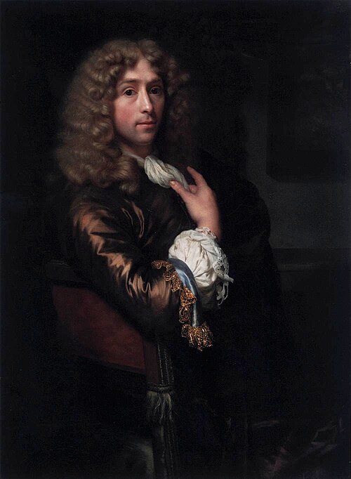 Portrait of Godfried Schalcken, Dutch artist (1643–1706)