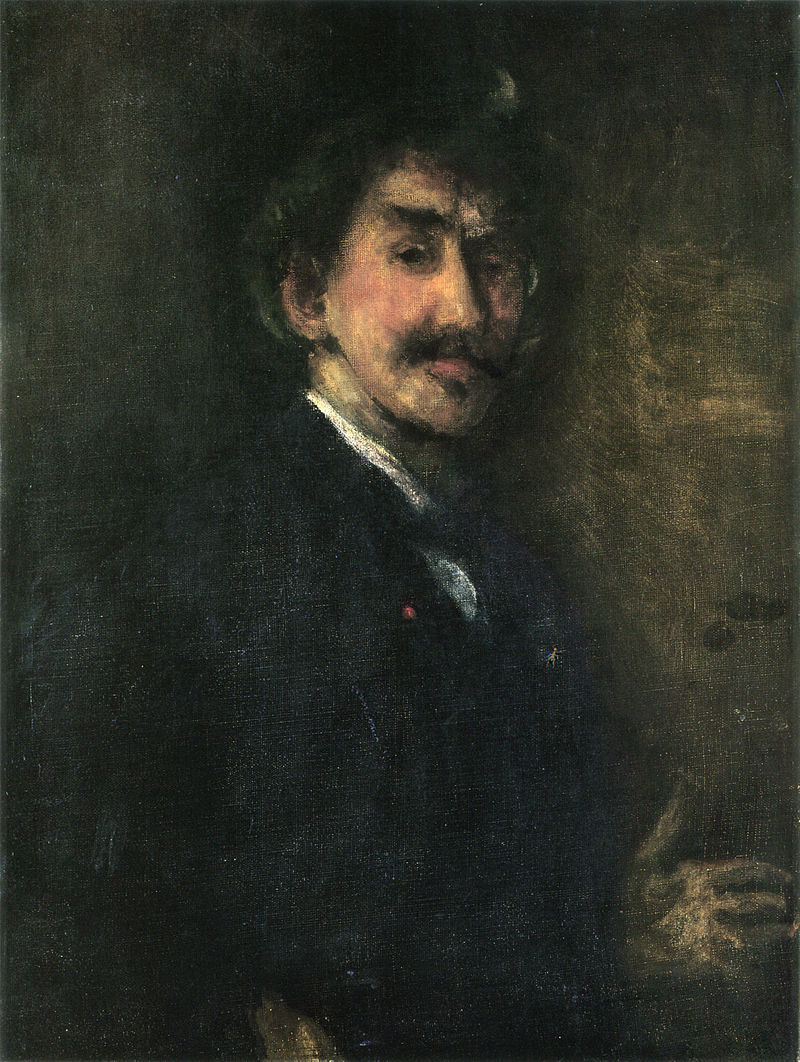 Portrait of James McNeill Whistler, American artist (1834–1903)