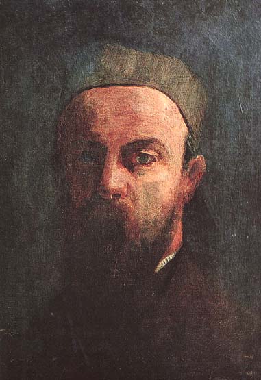 Portrait of Odilon Redon, French artist (1840–1916)