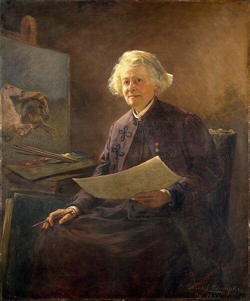 Portrait of Rosa Bonheur, French artist (1822–1899)