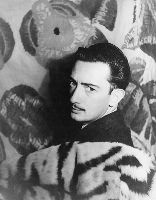 Portrait of Salvador Dalí, Spanish artist (1904–1989)