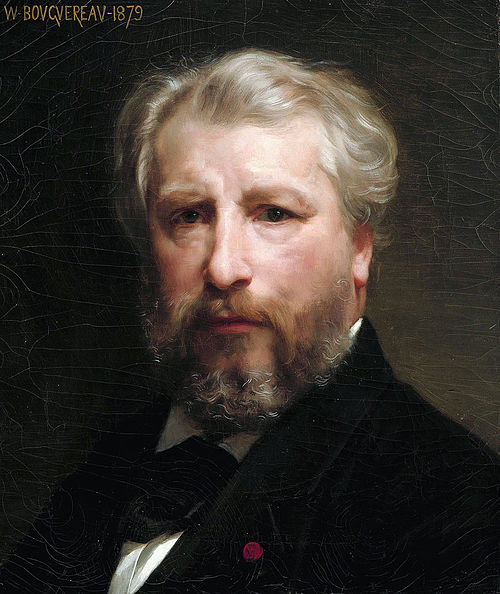 Portrait of William-Adolphe Bouguereau, French artist (1825–1905)