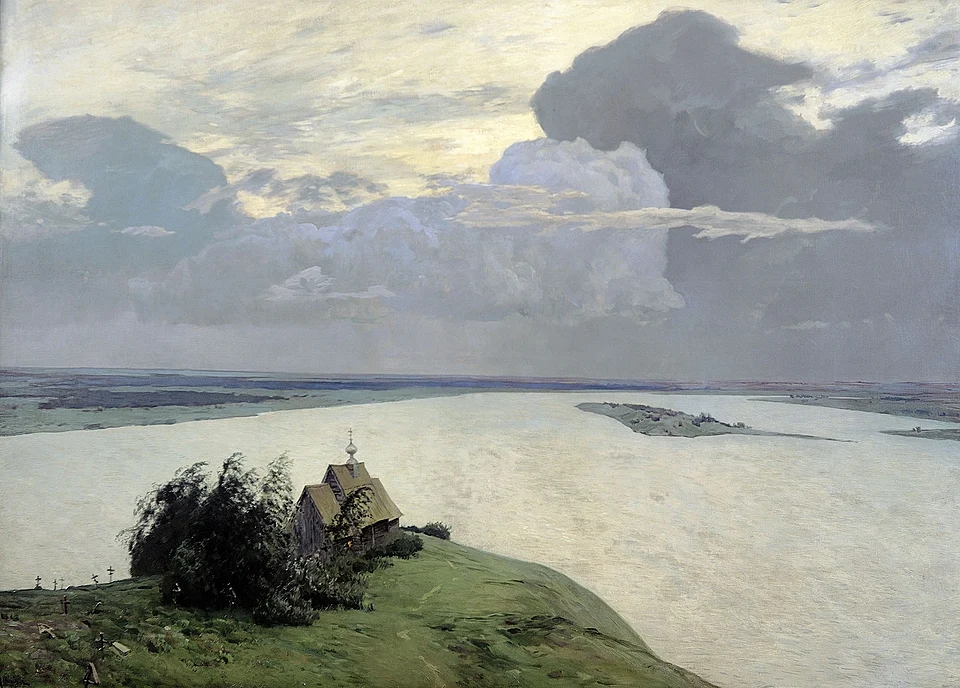 Above Eternal Peace by Isaac Levitan