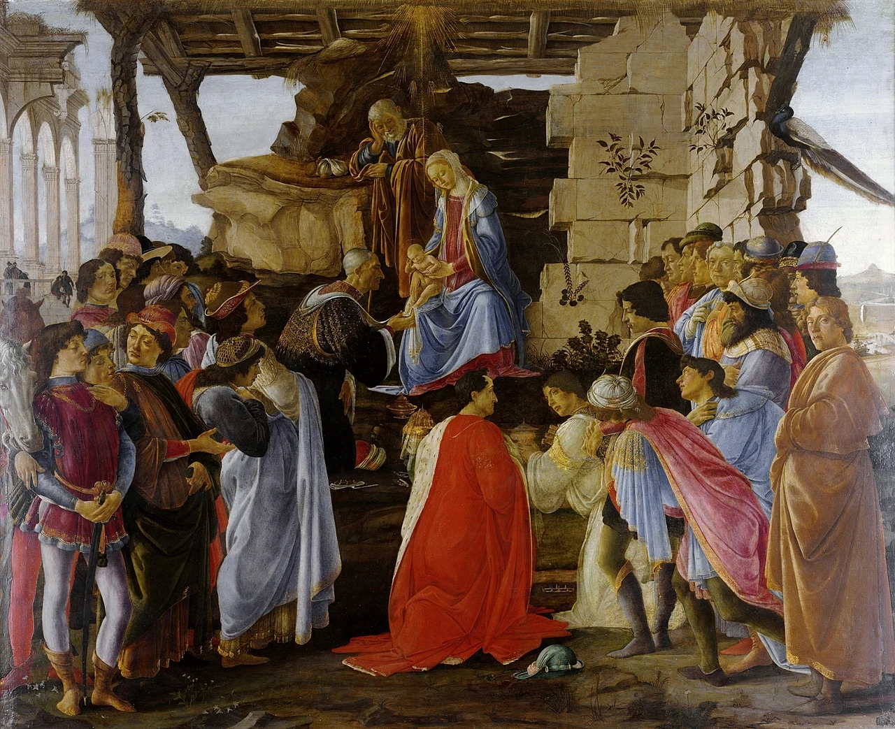 The Adoration of the Magi by Sandro Botticelli