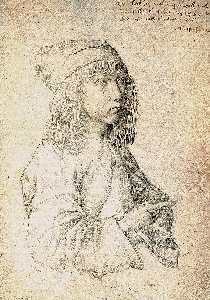 Self-Portrait at 13 by Albrecht Dürer