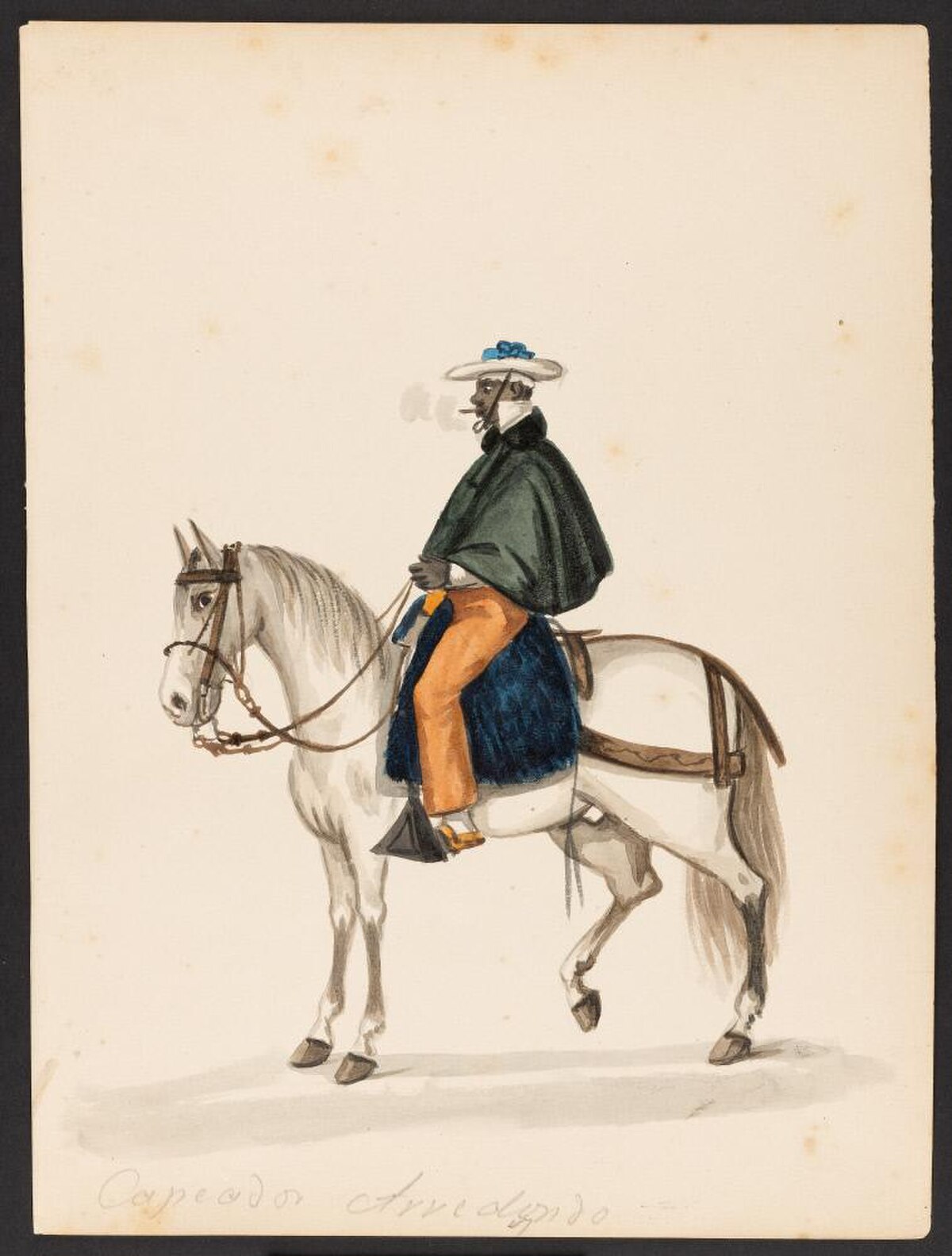 Society on horseback by Albrecht Dürer