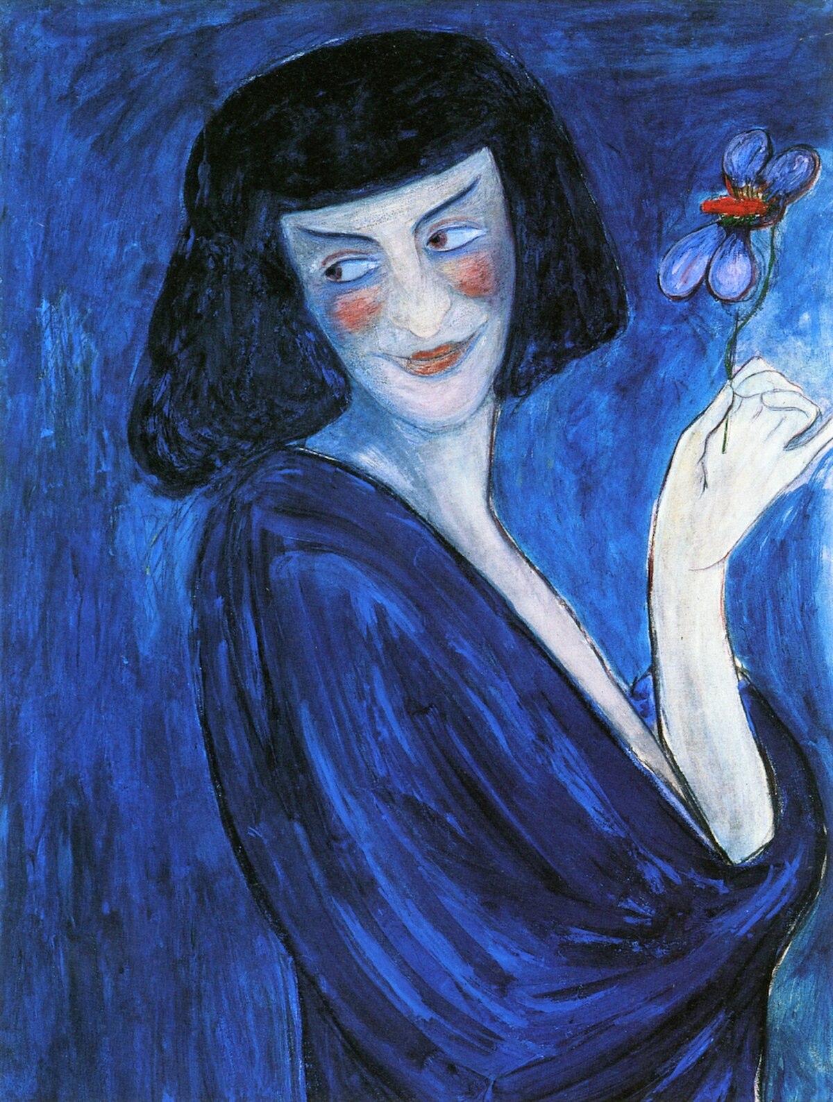 Portrait of the Dancer Alexander Sakharoff by Alexej von Jawlensky