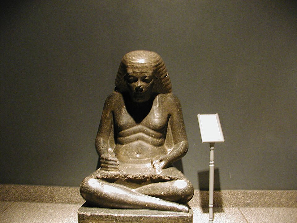 Amenhotep Son of Hapu as Scribe by Ancient Egyptian (Unknown)