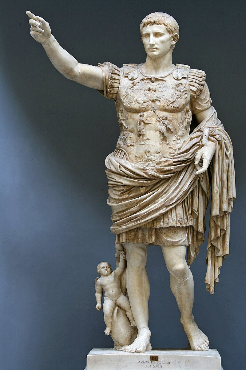 Augustus of Prima Porta by Ancient Roman (Unknown)