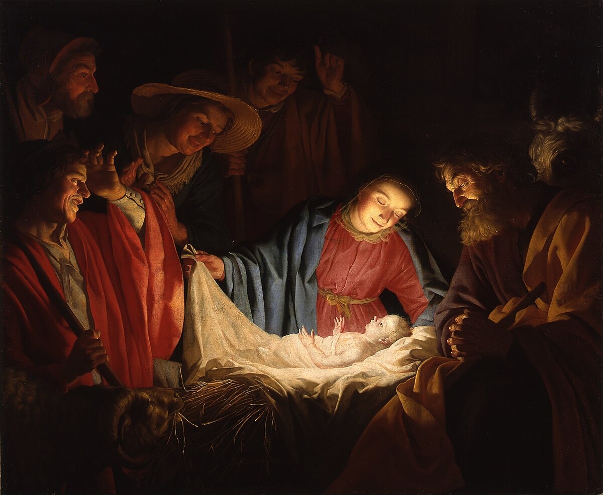 Adoration of the Shepherds by Bartolomé Esteban Murillo at State Hermitage Museum