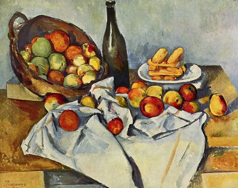 The Basket of Apples by Paul Cézanne