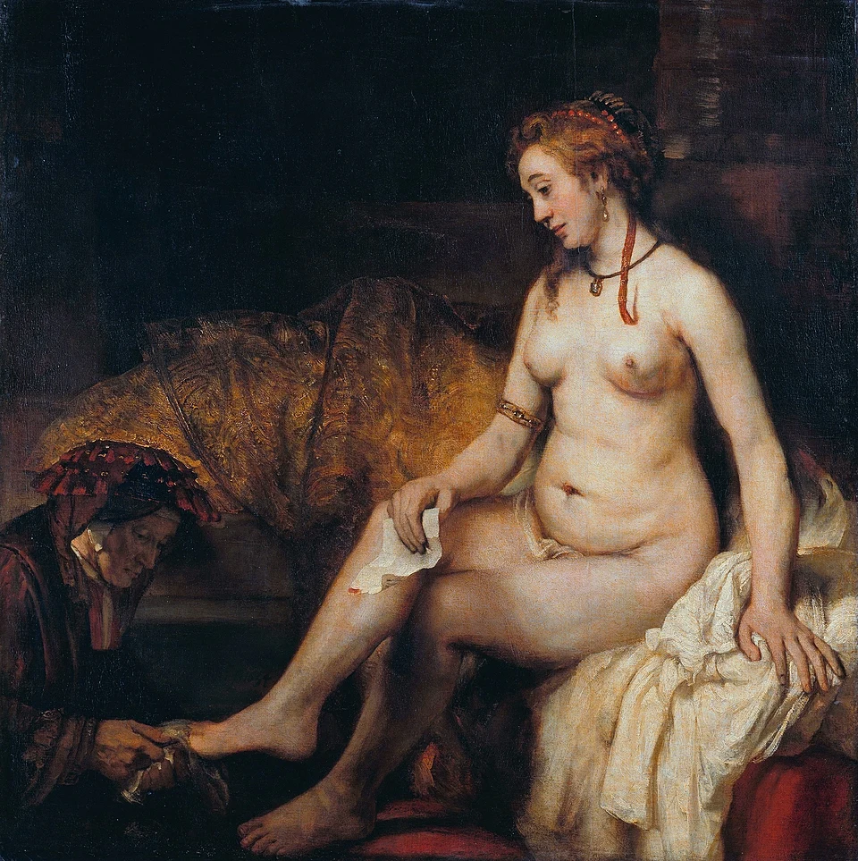 Bathsheba at Her Bath by Rembrandt van Rijn