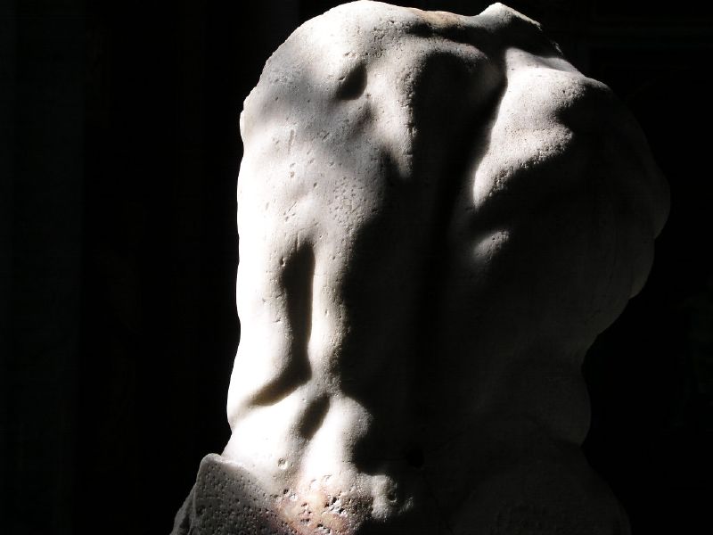 Belvedere Torso by Ancient Greek (Unknown) (-150), Marble at Vatican Museums