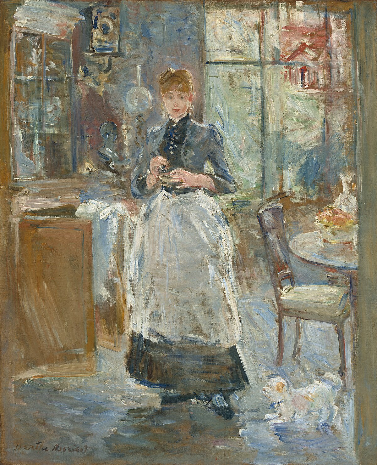 Interior by Berthe Morisot