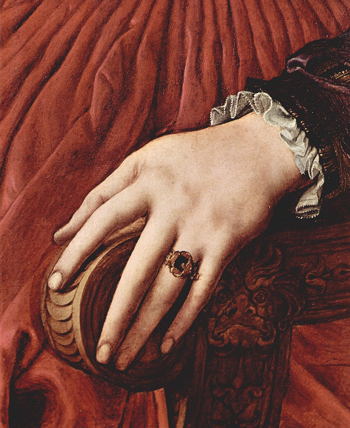 Lucrezia Panciatichi by Bronzino at Uffizi Gallery, Florence