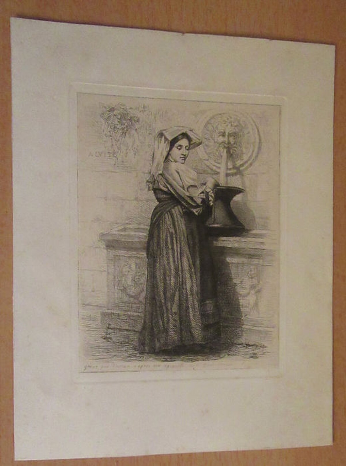 Rome The Fountain of the Academie de France by Camille Corot