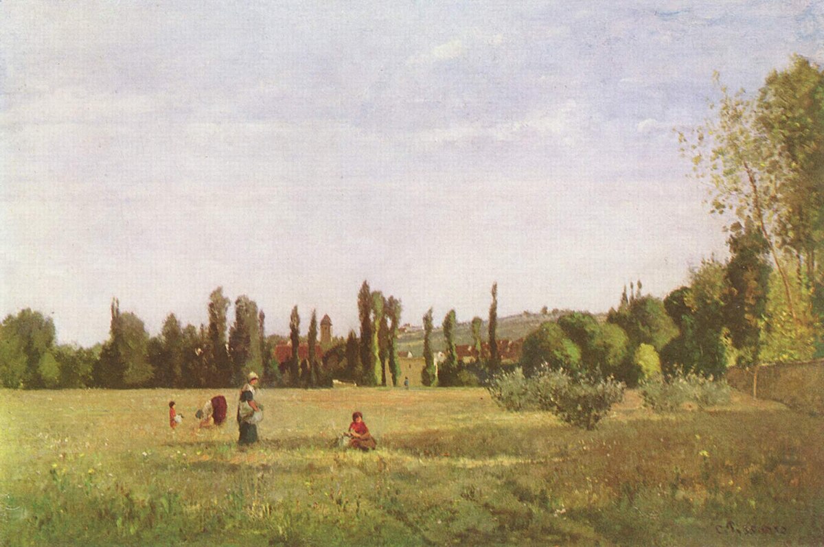 La Varenne de St. Hilaire by Camille Pissarro at Budapest Museum of Fine Arts, Budapest