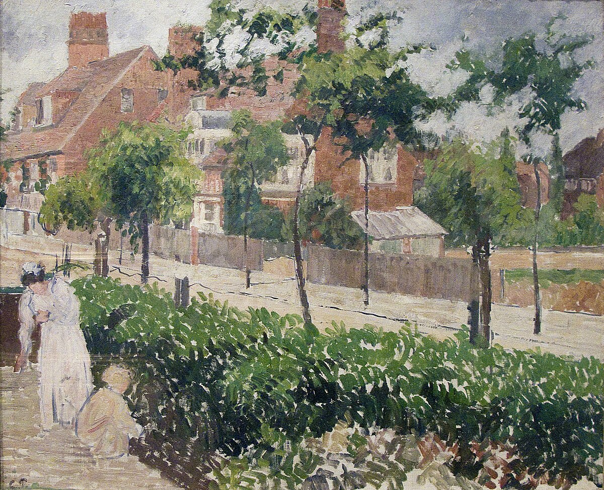 The Road by Camille Pissarro