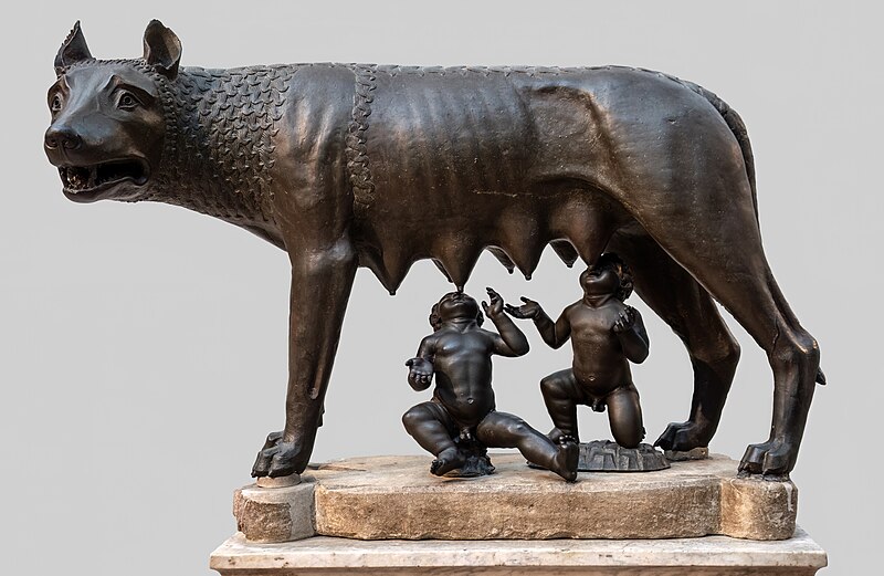 Capitoline Wolf by Ancient Roman (Unknown)