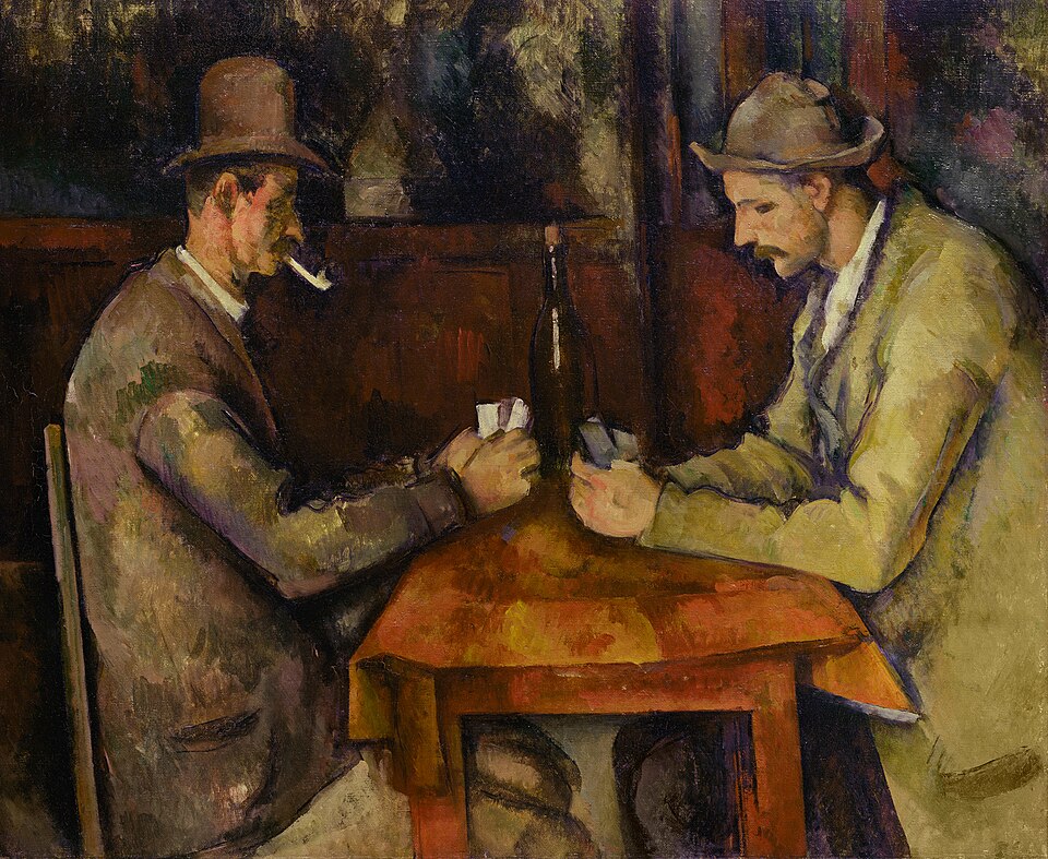 The Card Players (Met version) by Paul Cézanne