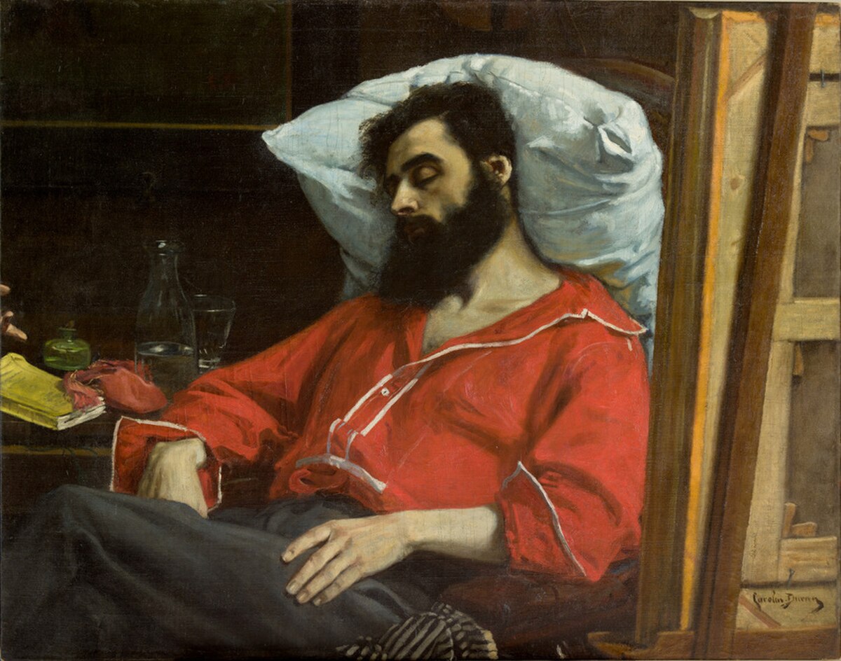 The Convalescent by Carolus-Duran at Musée d'Orsay
