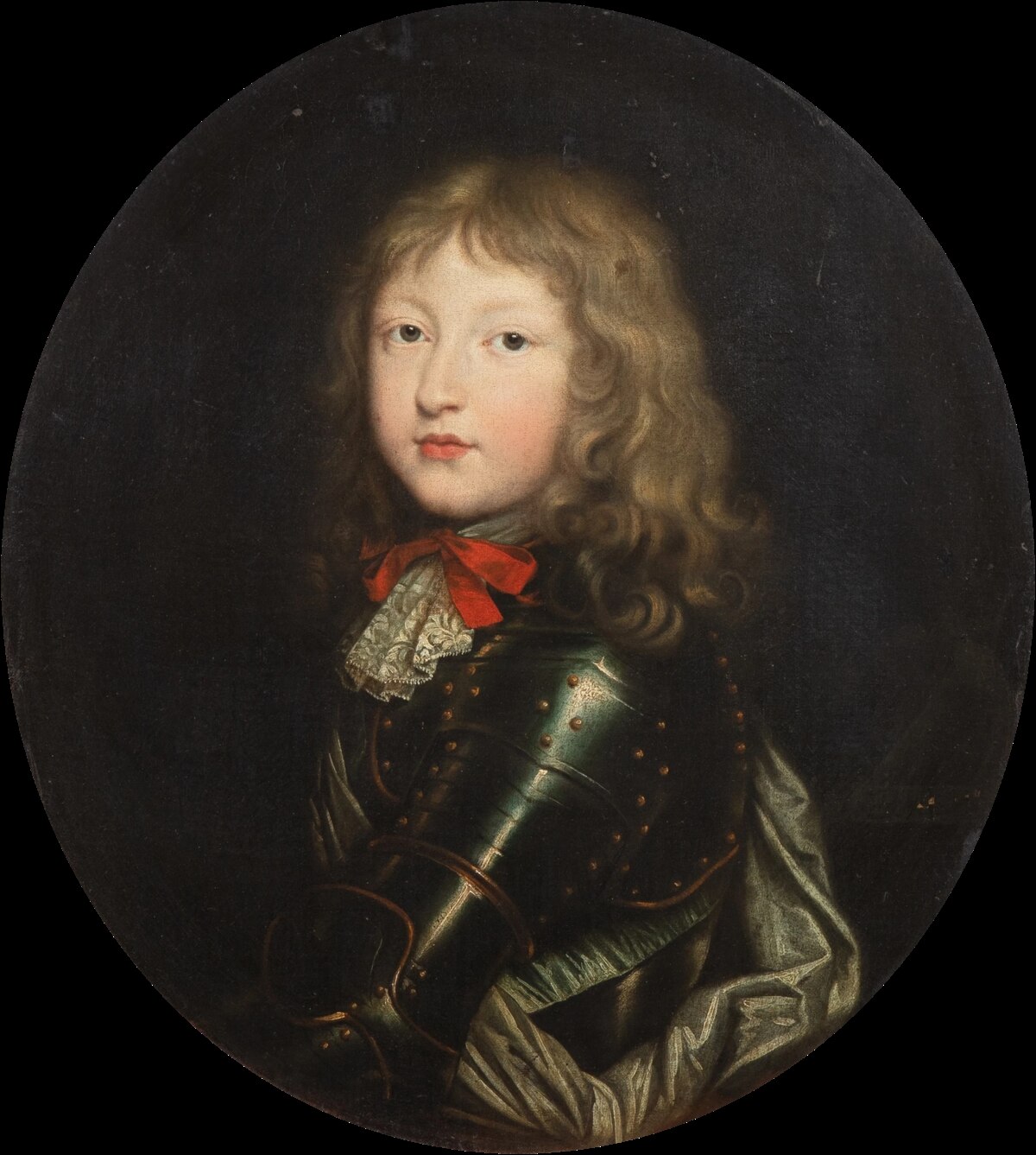 Portrait of the Painter Louis Testelin by Charles Le Brun at Louvre, Paris