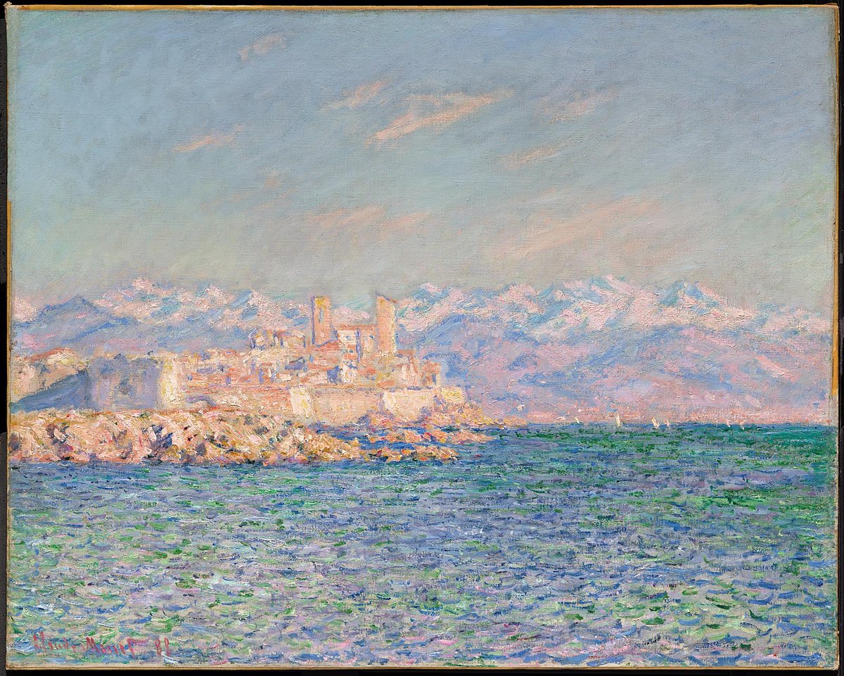 Antibes, Afternoon Effect by Claude Monet at Courtauld Gallery