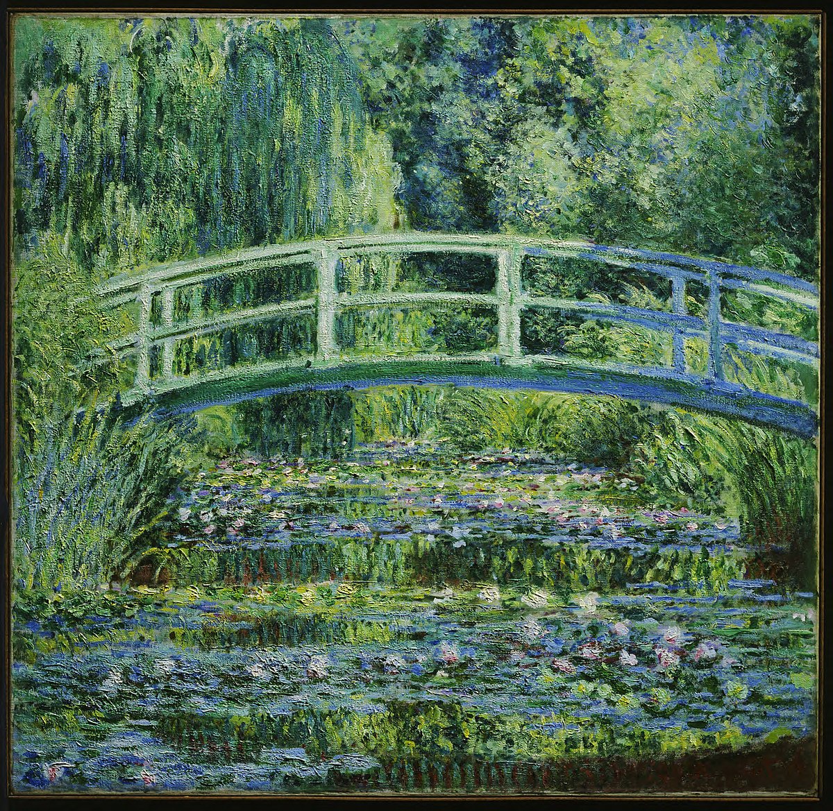 The Japanese Bridge 3 by Claude Monet