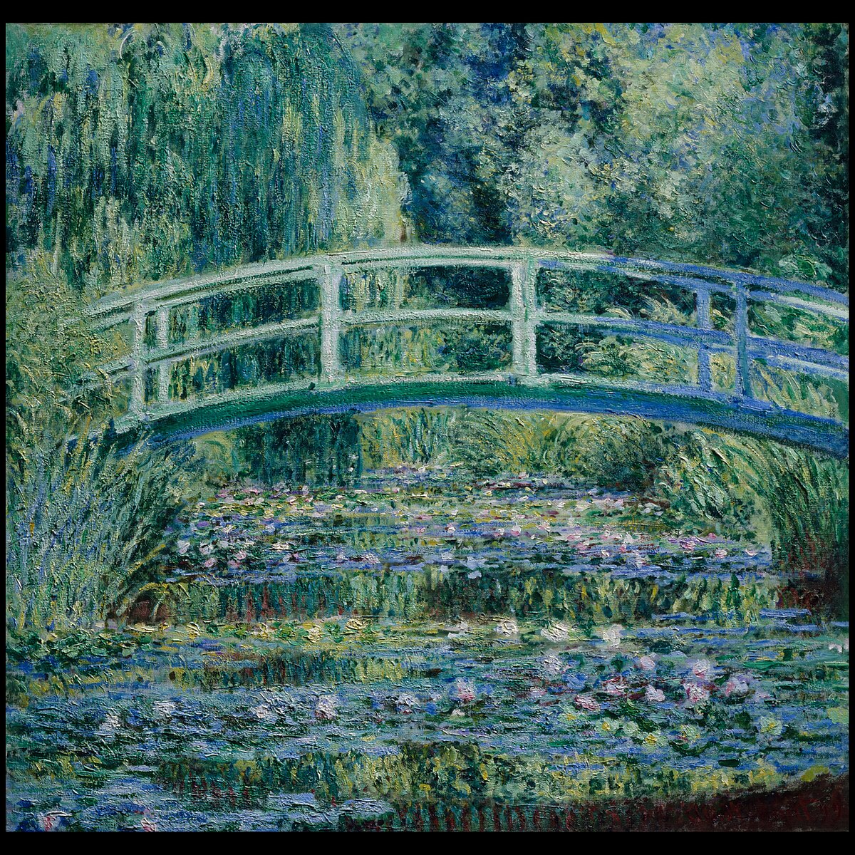 The Japanese Bridge 6 by Claude Monet