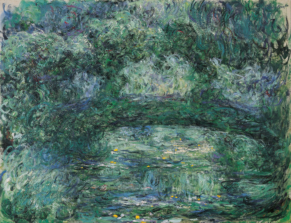 The Japanese Bridge at Giverny by Claude Monet