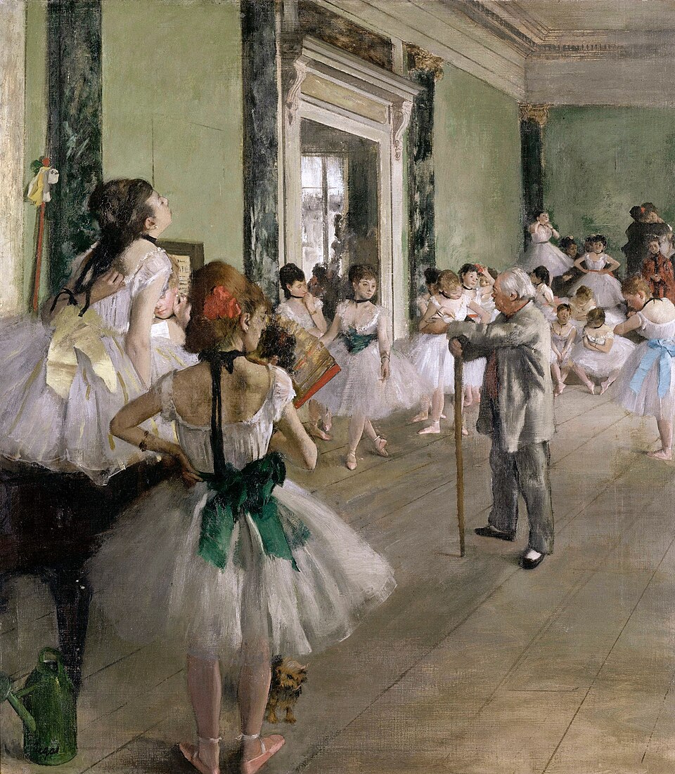 The Dance Class by Edgar Degas