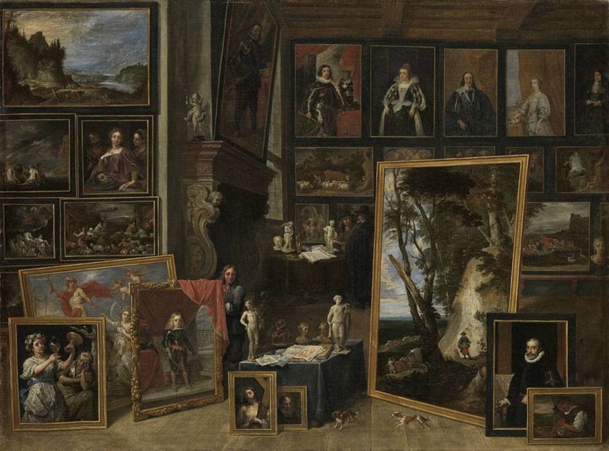 The Gallery of Archduke Leopold in Brussels by David Teniers the Younger