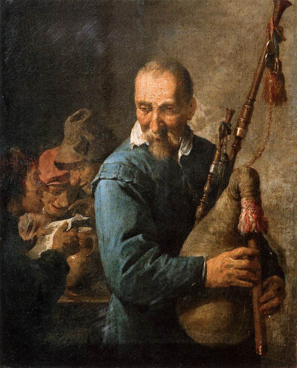 The Musette Player by David Teniers the Younger