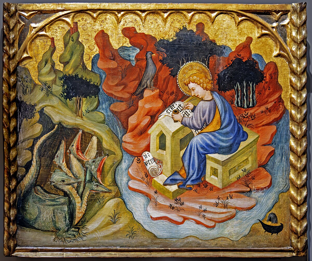 Saint John at Patmos by Diego Velázquez at National Gallery