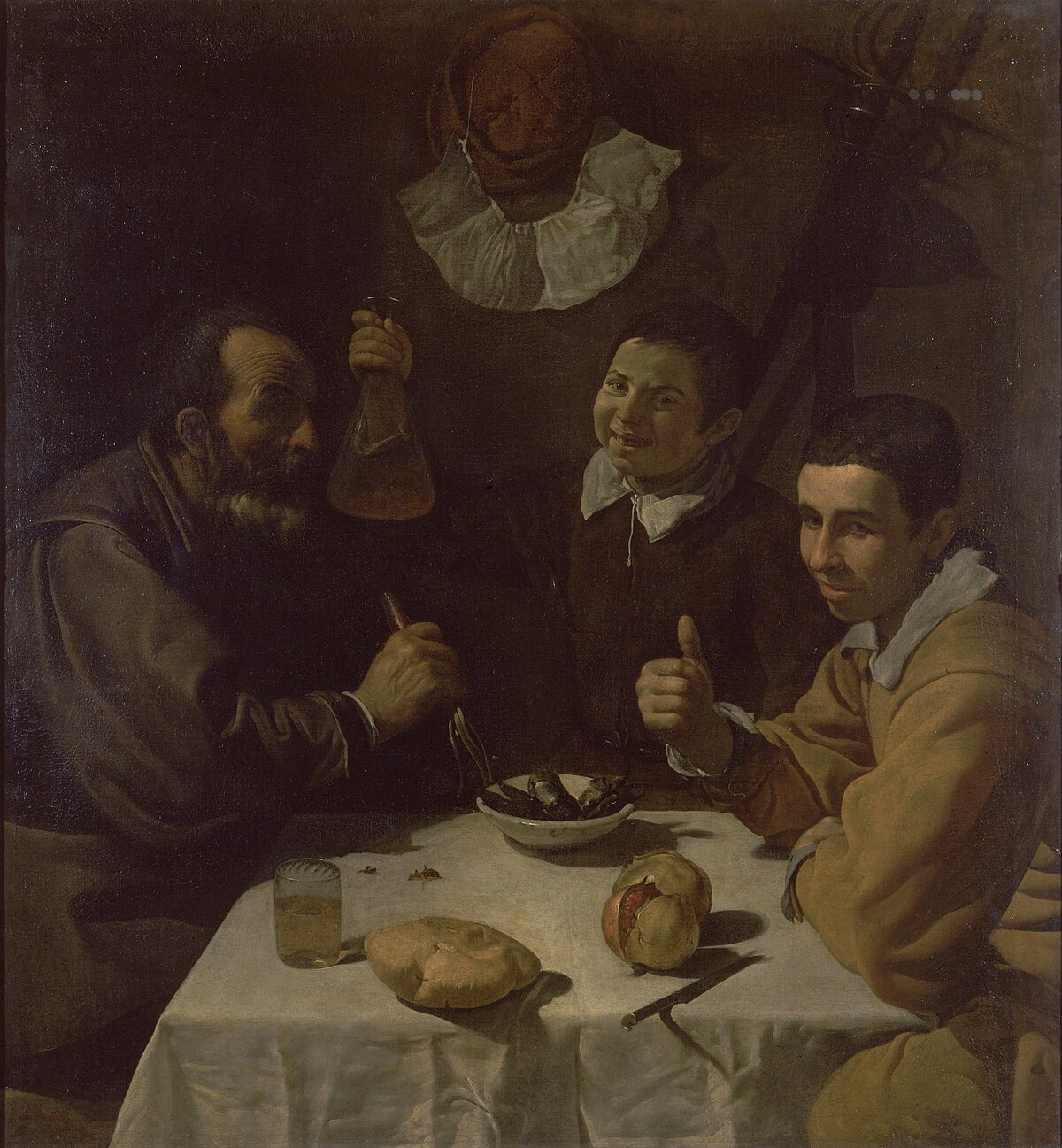 The Lunch by Diego Velázquez at Budapest Museum of Fine Arts, Budapest