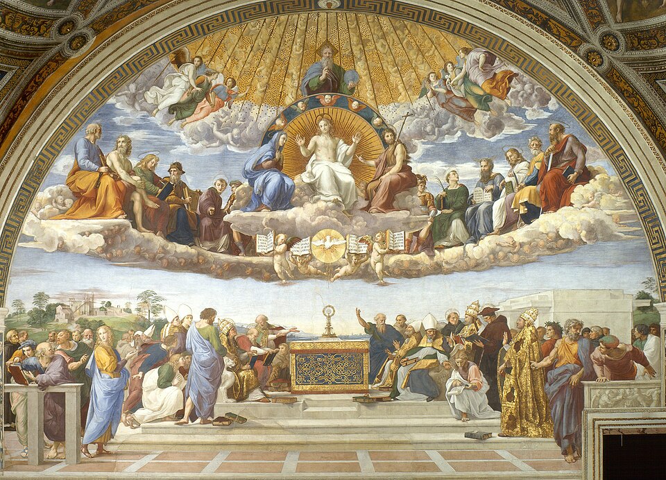 The Disputation of the Holy Sacrament by Raphael