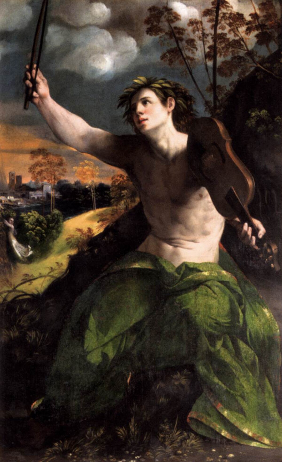 Apollo and Daphne by Dosso Dossi