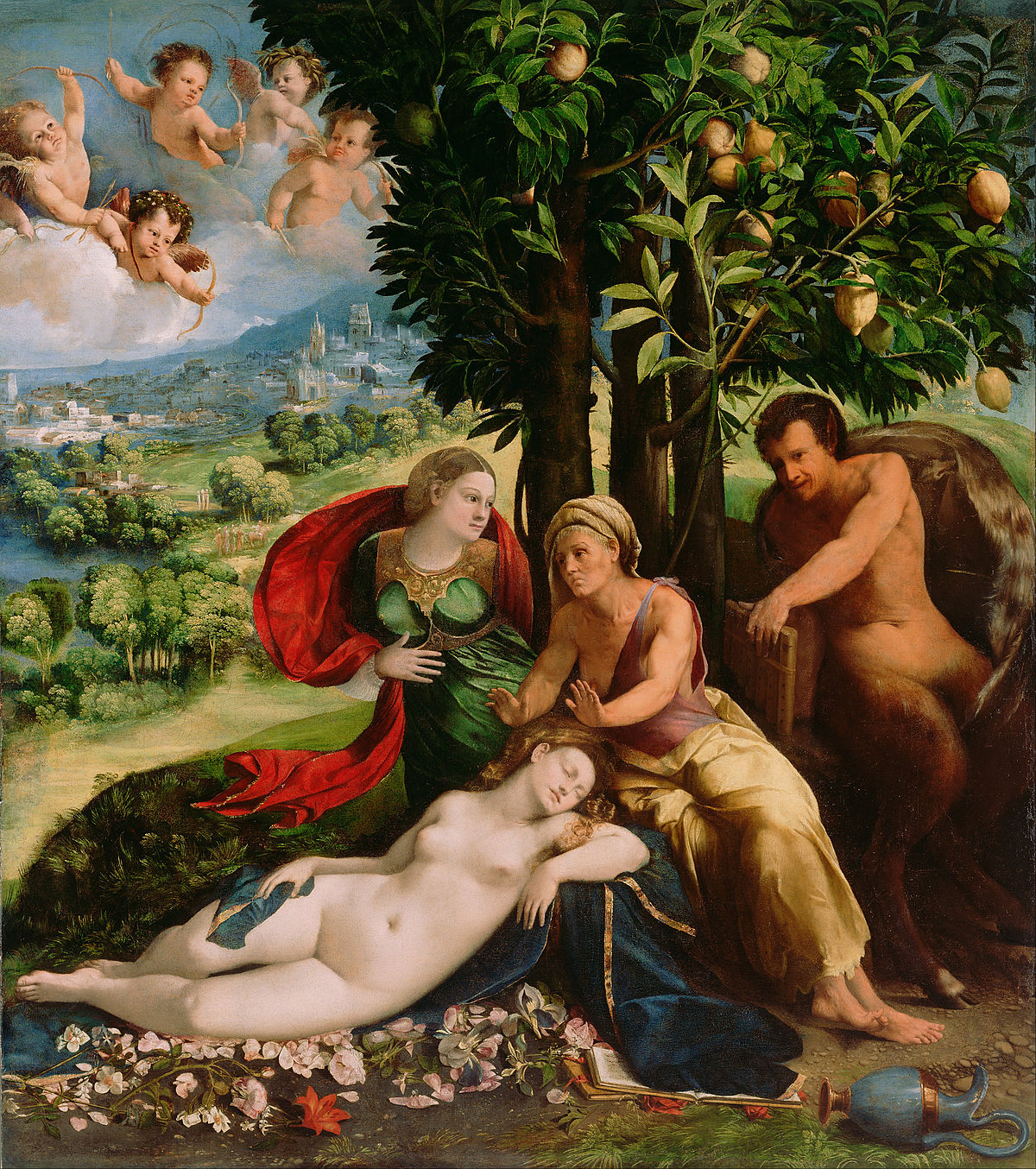 Mythological Scene by Dosso Dossi