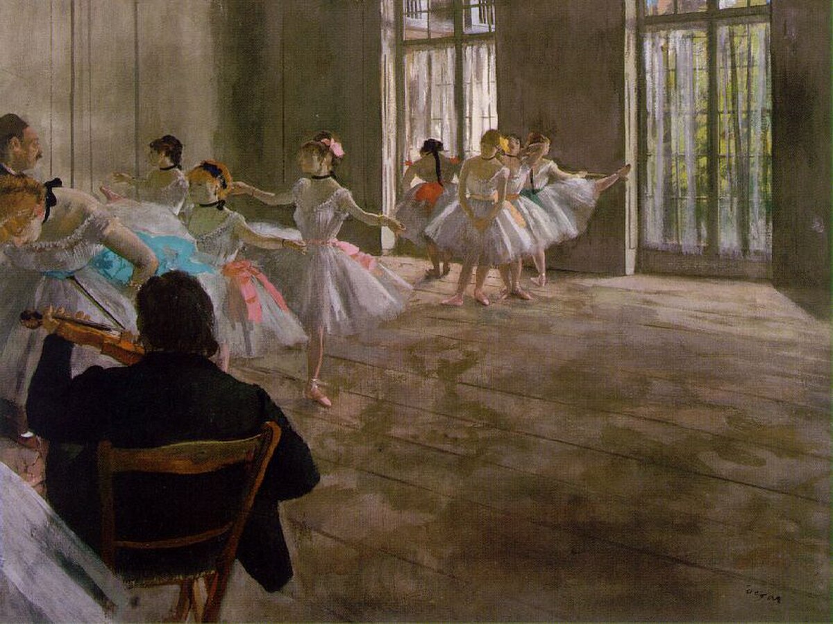 Ballet School by Edgar Degas