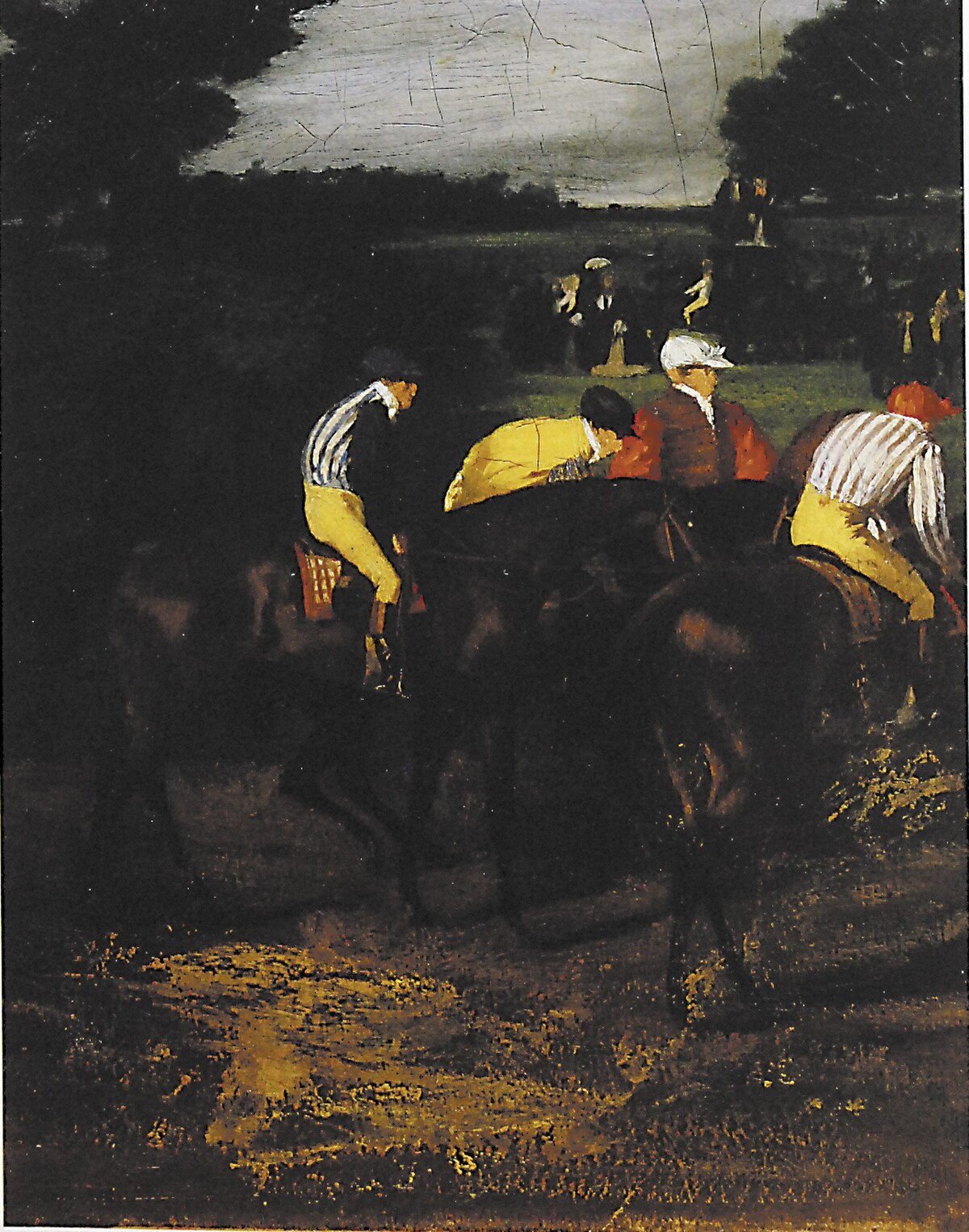 Jockeys at Epsom by Edgar Degas at Art Institute of Chicago