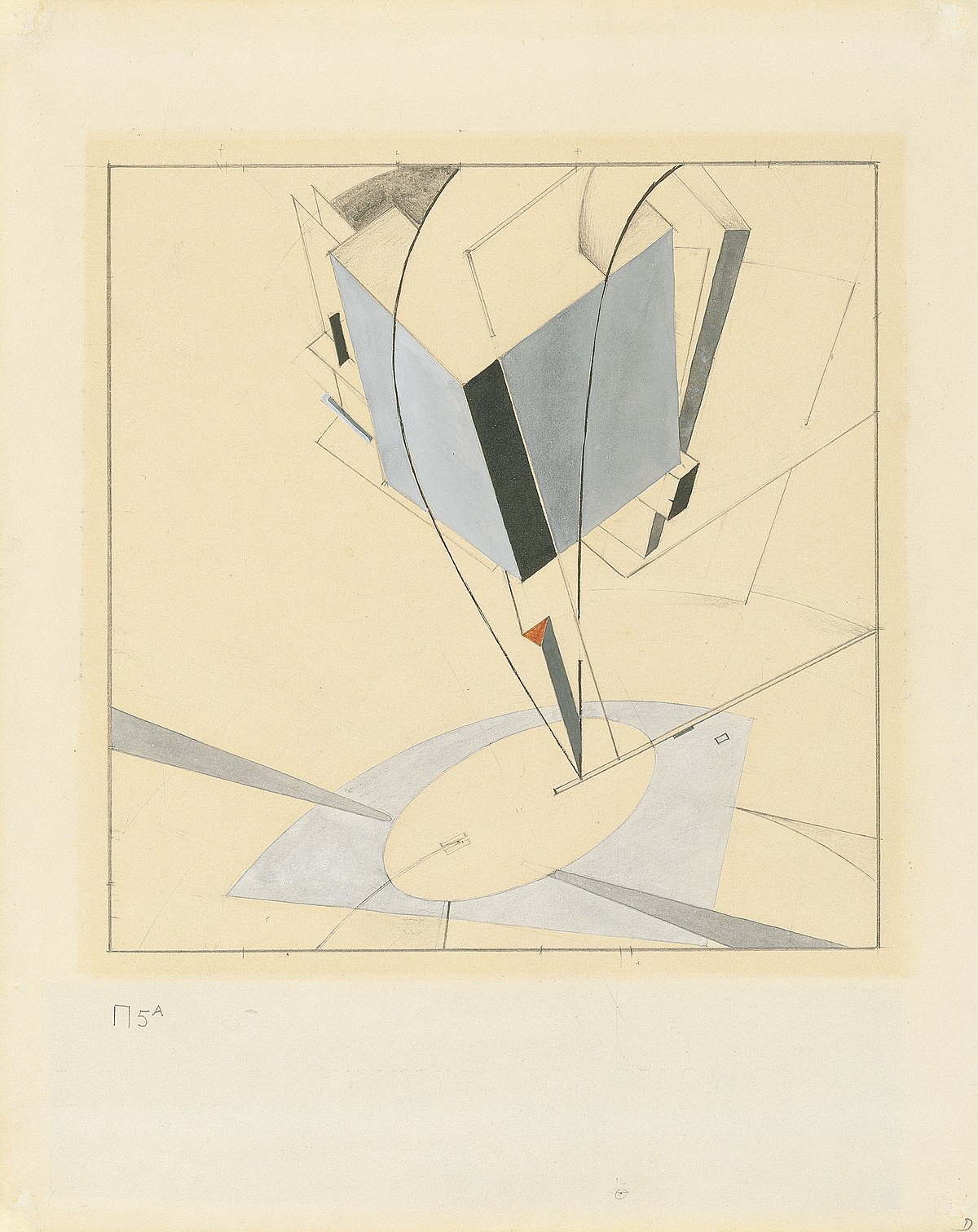 Proun 5 A by El Lissitzky