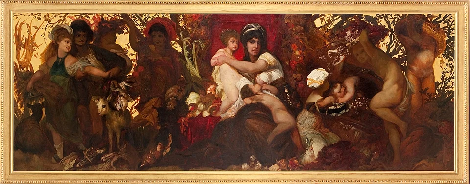 The Entry of Charles V into Antwerp by Hans Makart