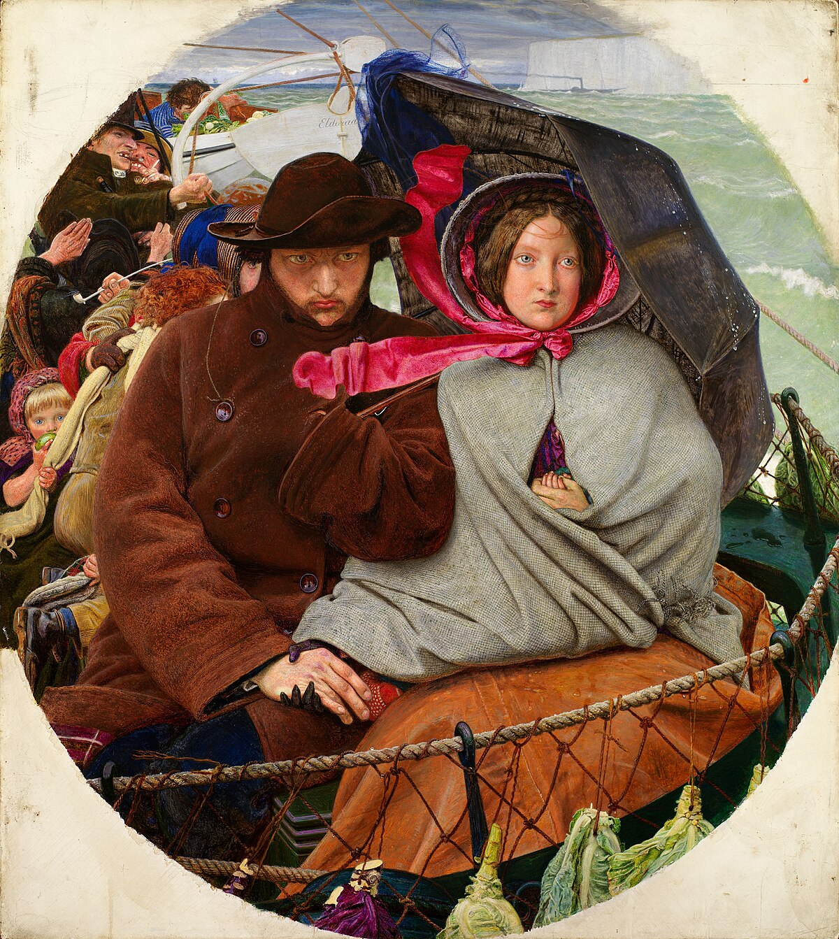 The Last of England by Ford Madox Brown