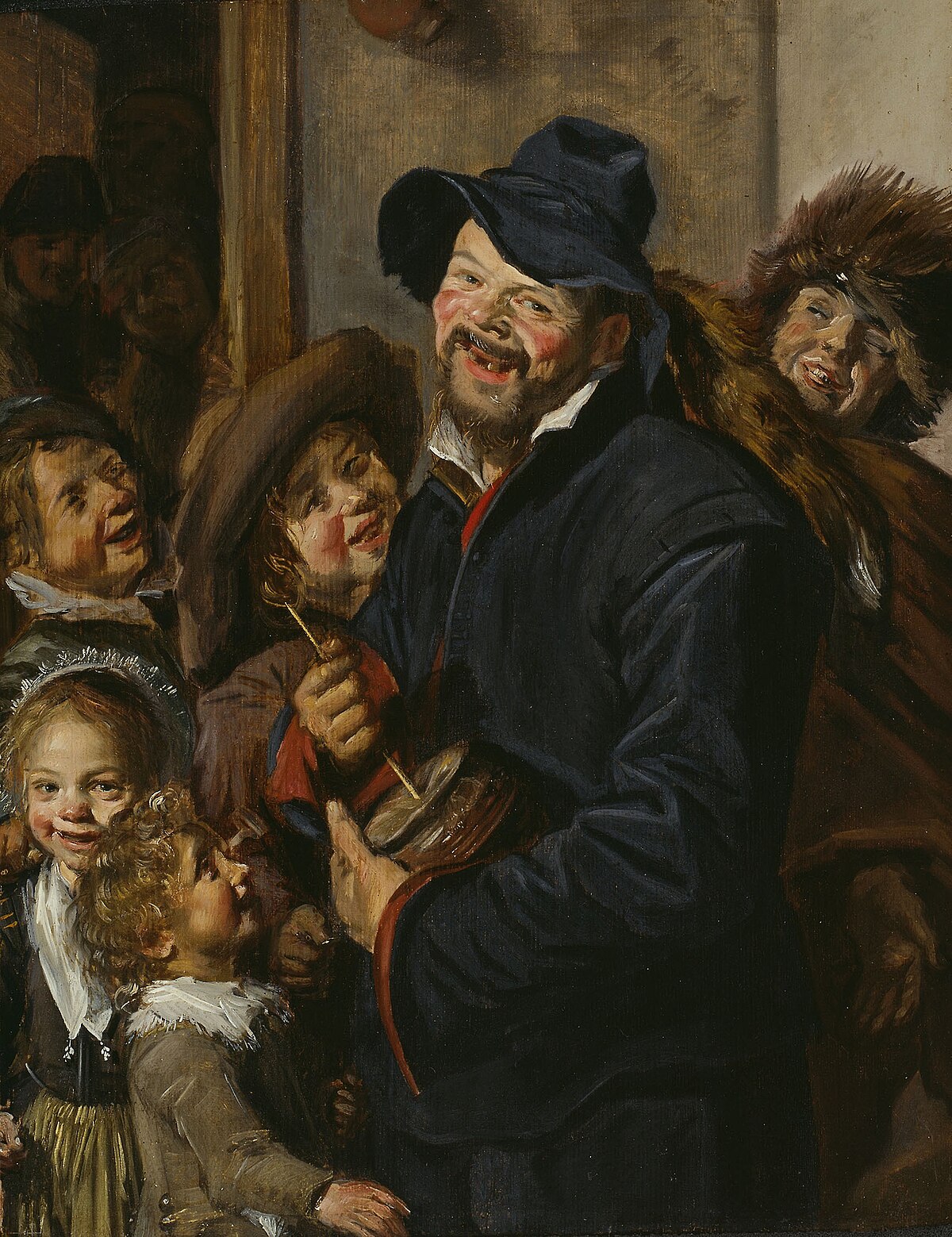 The Rommel Pot Player by Frans Hals at Private Collection