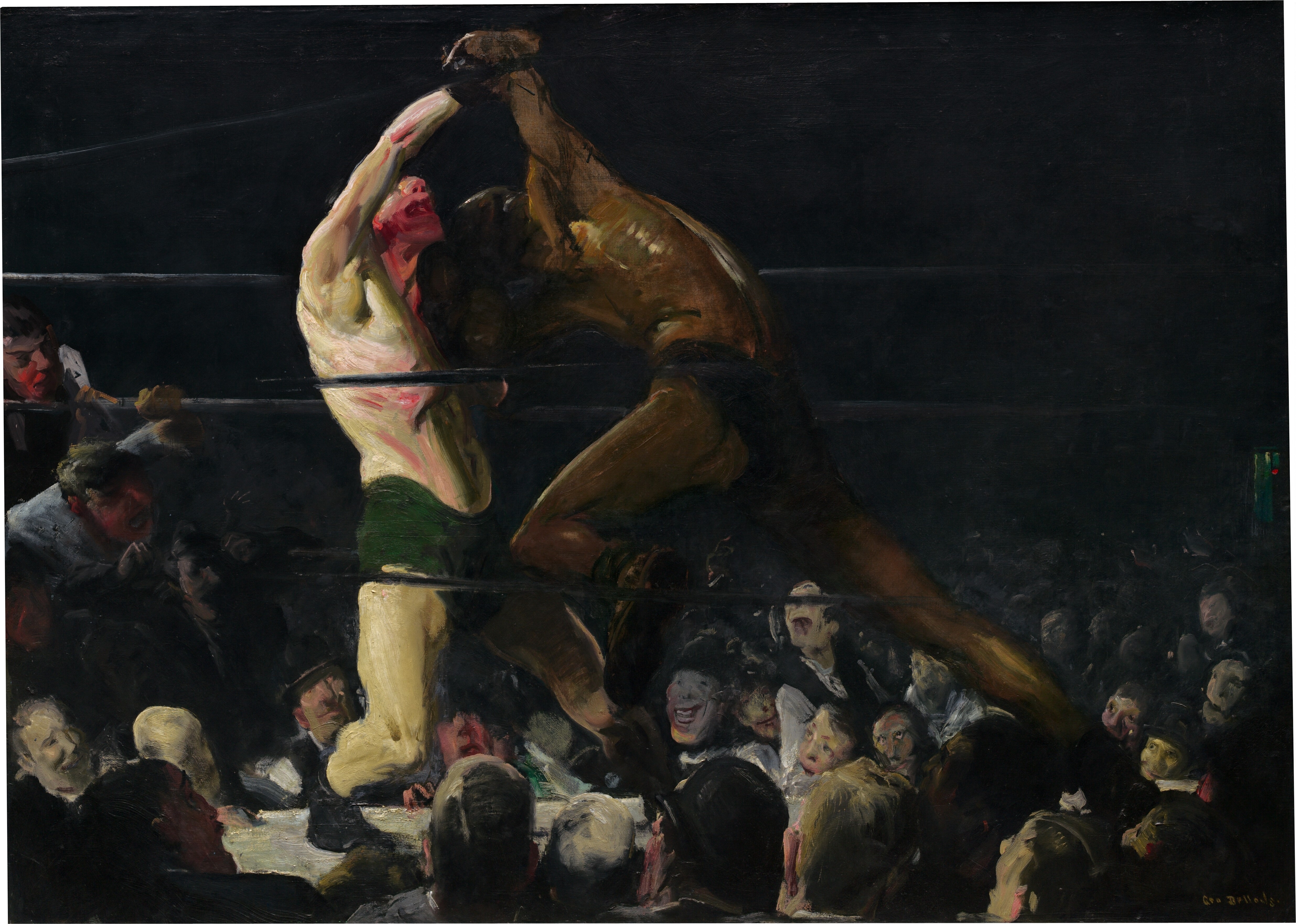 Both Members of This Club by George Bellows